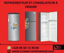 Vente DE Refrigerateurs ET Congelateurs