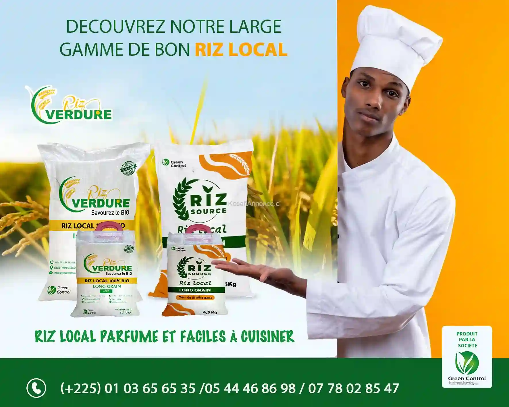 DU BON RIZ Local A Consommer EN Toute Confiance0