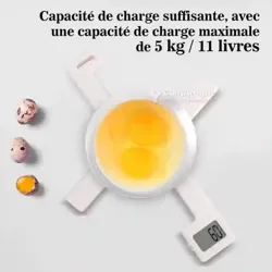 Balance de Cuisine Pliante Avec Écran lcd Digital