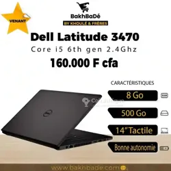 PC Dell Latitude 3470 Core i5 Ram 8Go Disque 500go