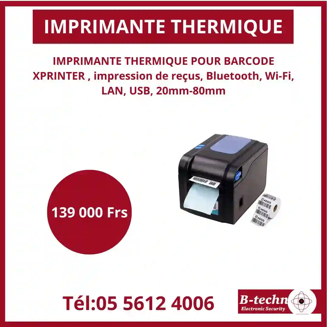 Vente d' imprimante de thermique pour système de caisse à Abidjan