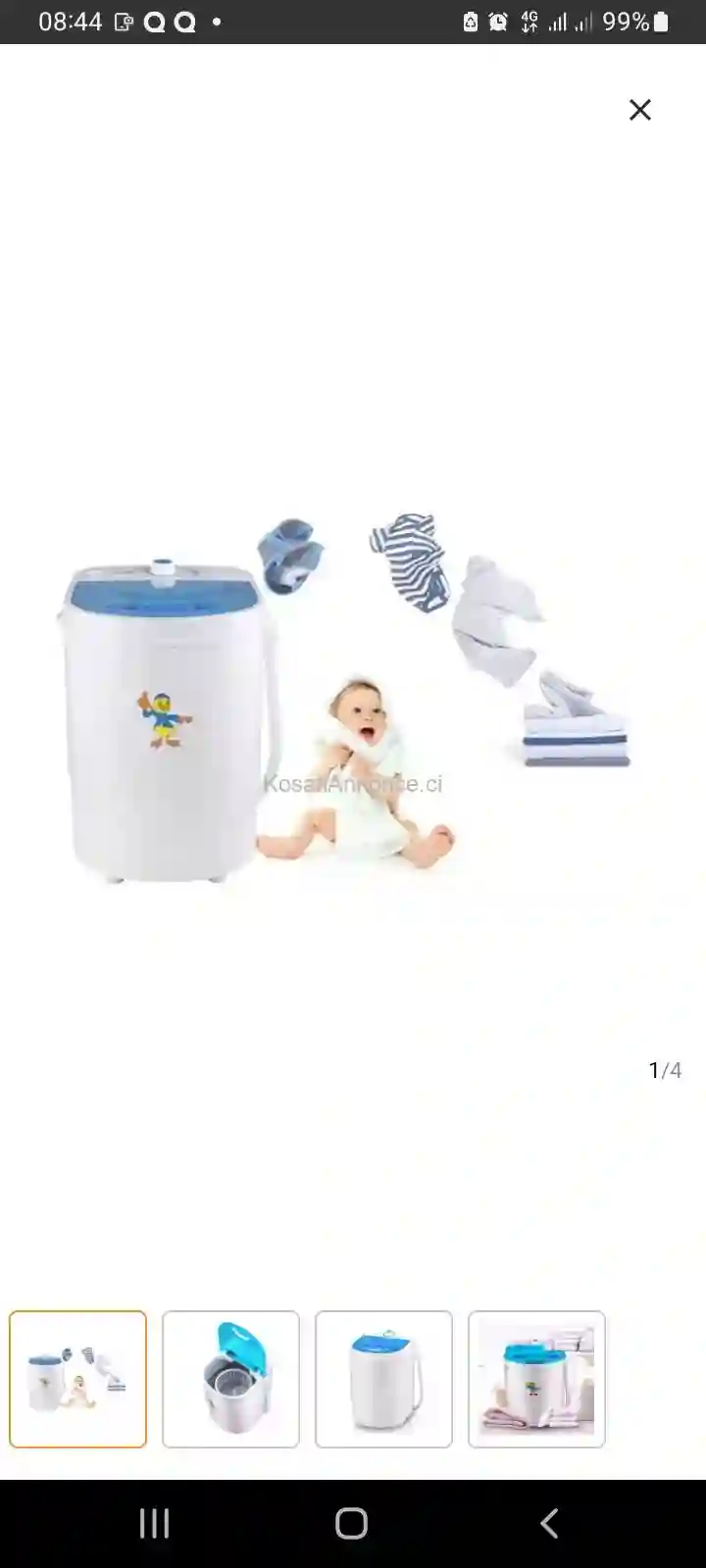 Vente Machine à Laver Pour Bébé0