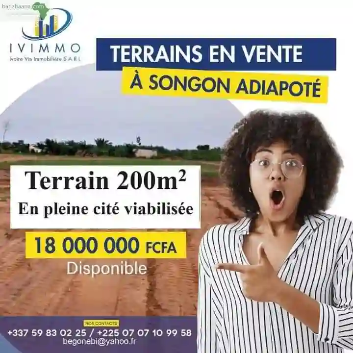 Terrain à Vendre sur 3 ans0