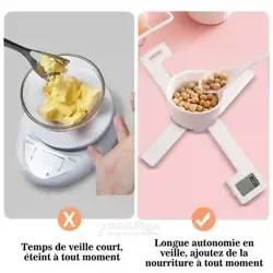 Balance de Cuisine Éléctronique 5kg - Pliante - Écran lcd