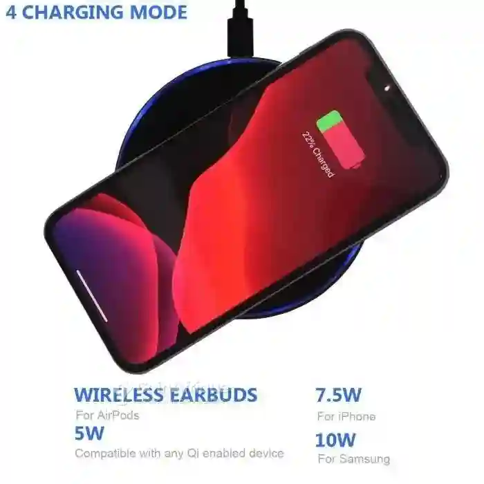 Chargeur Sans fil à Induction qi 10 Watts - Vue 2