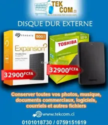 Seagate Disque DUR EN Vente