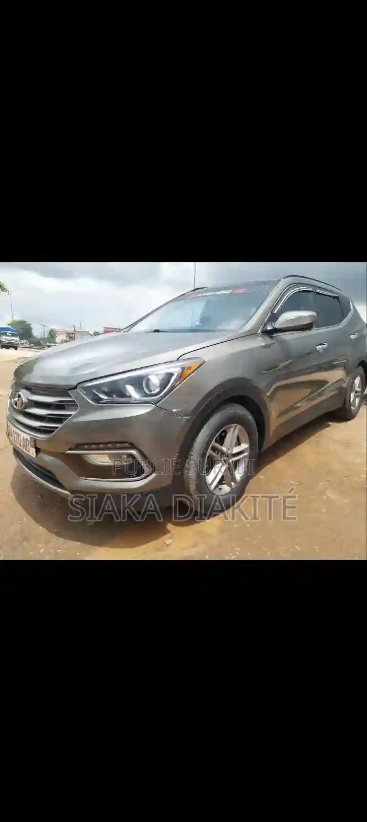 Hyundai Santa Fe 2018 Gris - Vue 6