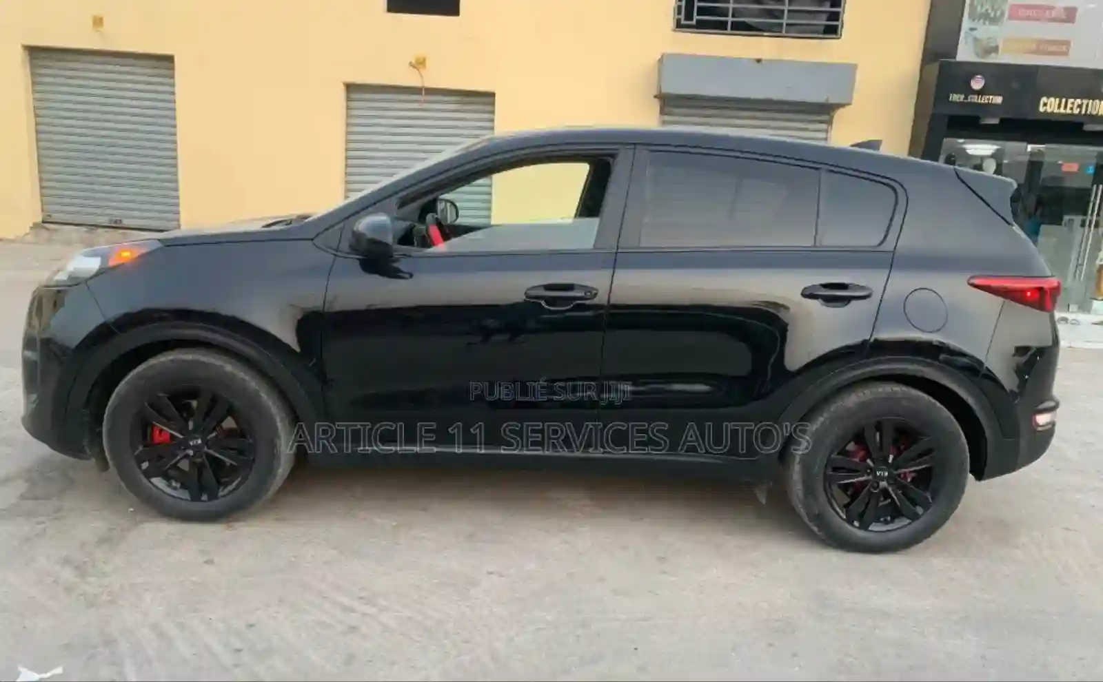 Kia Sportage EX 4dr SUV (24l 4cyl 6A) 2017 Noir - Vue 5