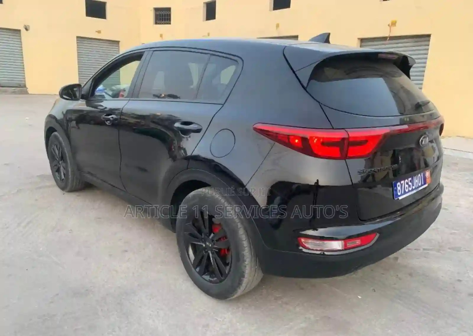 Kia Sportage EX 4dr SUV (24l 4cyl 6A) 2017 Noir - Vue 6