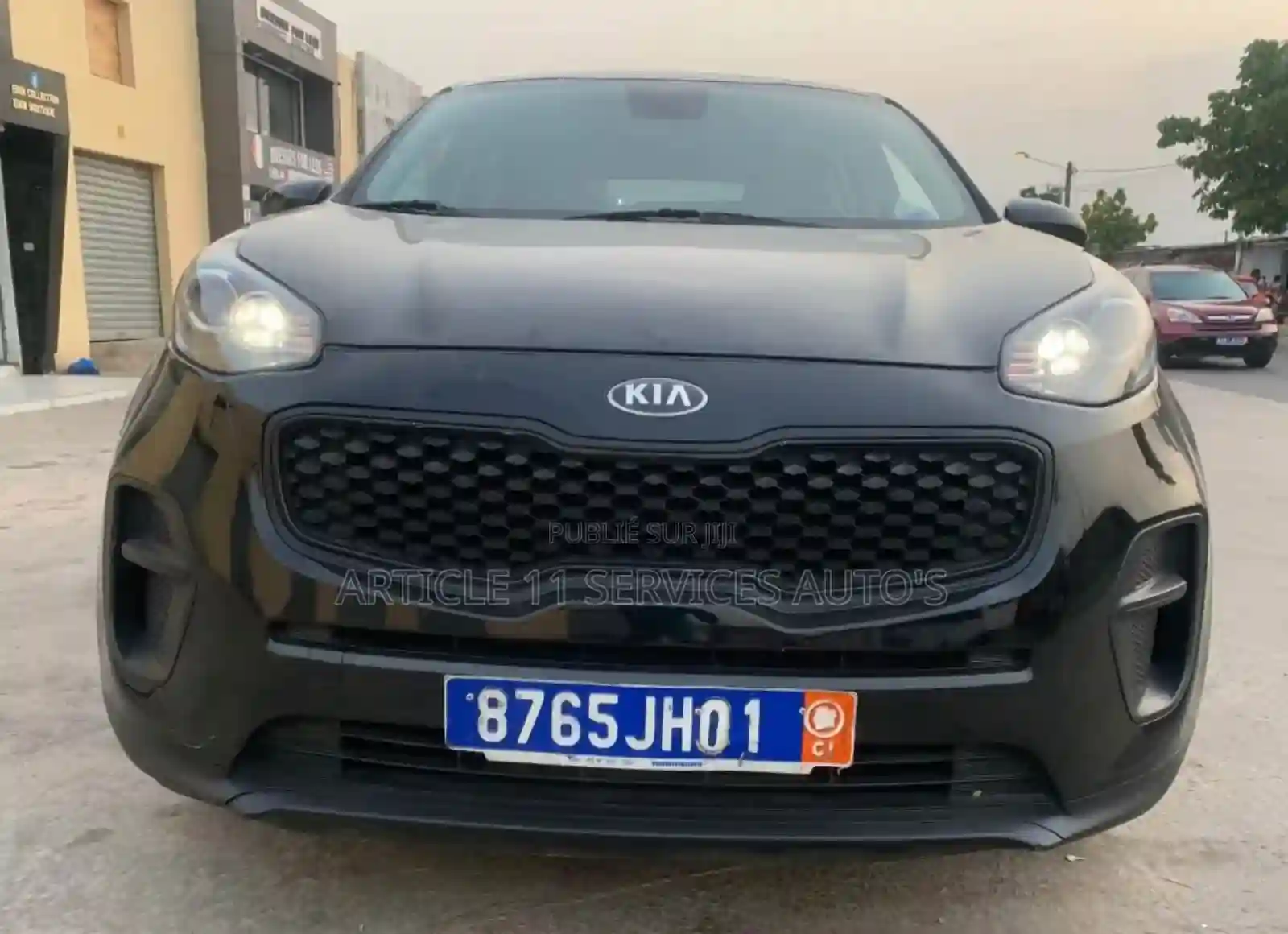 Kia Sportage EX 4dr SUV (24l 4cyl 6A) 2017 Noir - Vue 9
