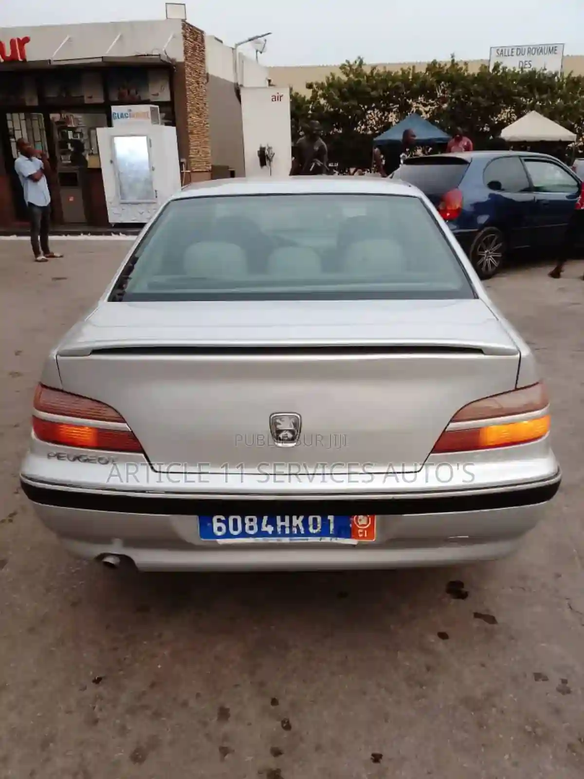 Peugeot 406 Coupe 1999 Gris - Vue 1