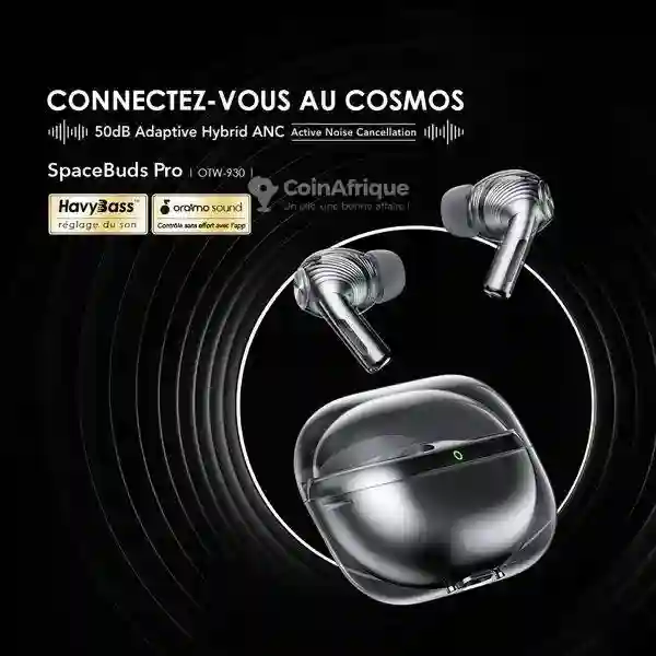 Oraimo Spacebuds pro - Écouteurs Bluetooth - Vue 5