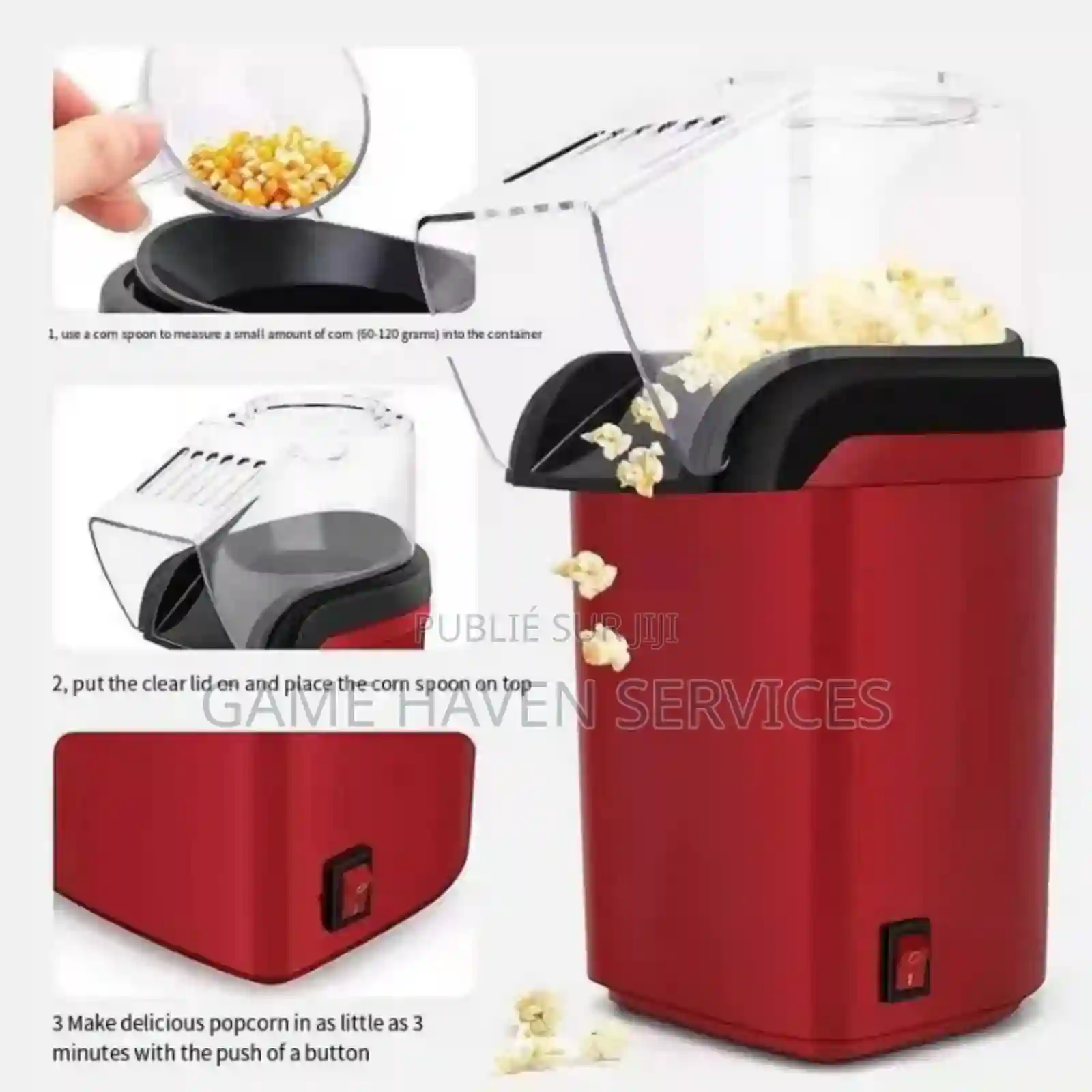 Machine À Popcorn Électrique Mini Joy – Popcorn Maison - Vue 1