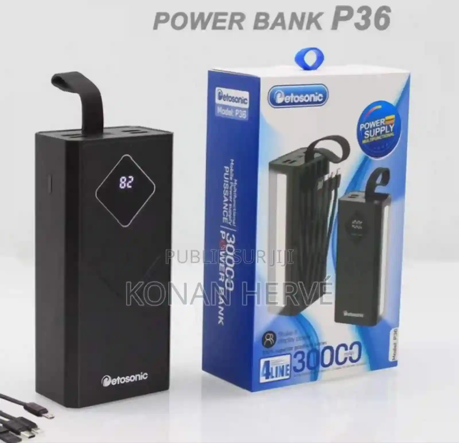 Power Bank P36 - Vue 1