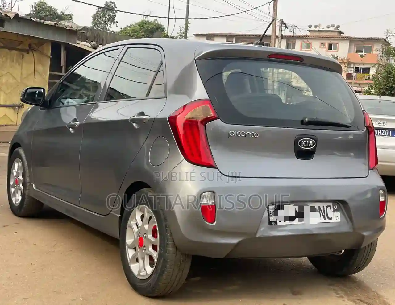 Kia Picanto 11 2012 Gris - Vue 6