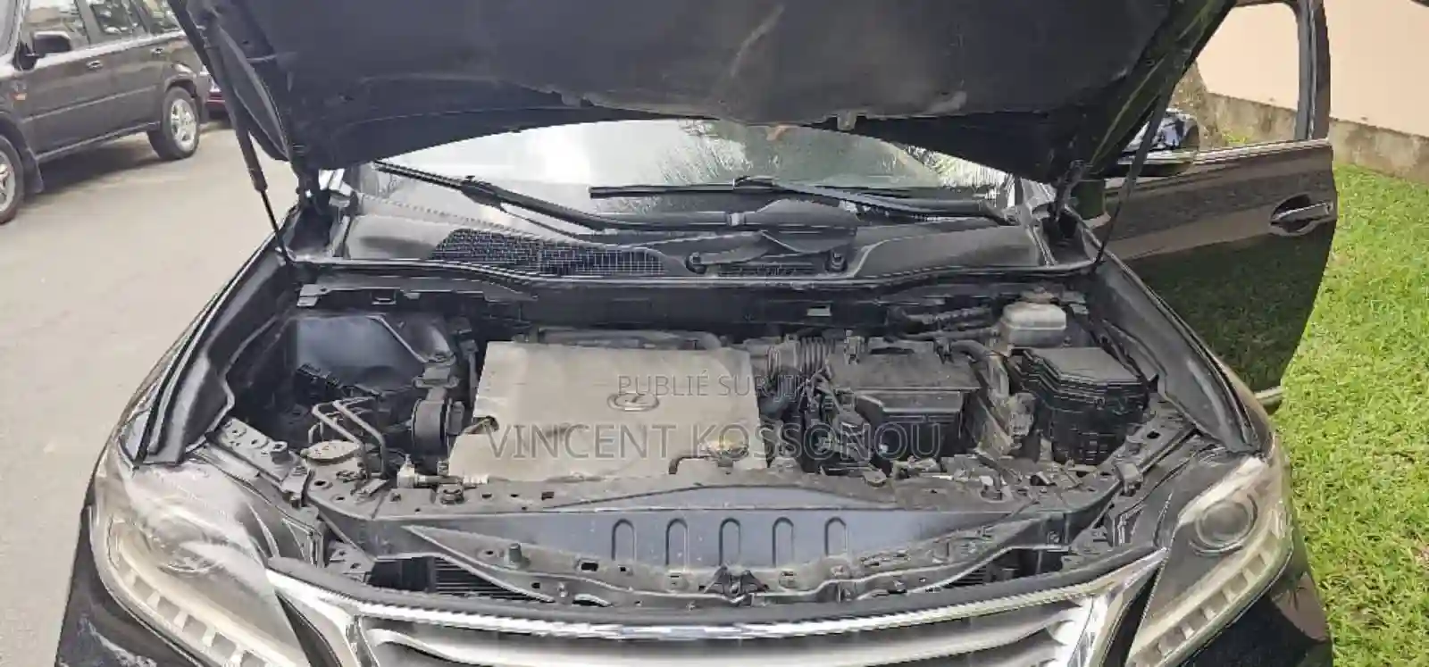 Lexus RX 350 AWD 2012 Noir - Vue 4