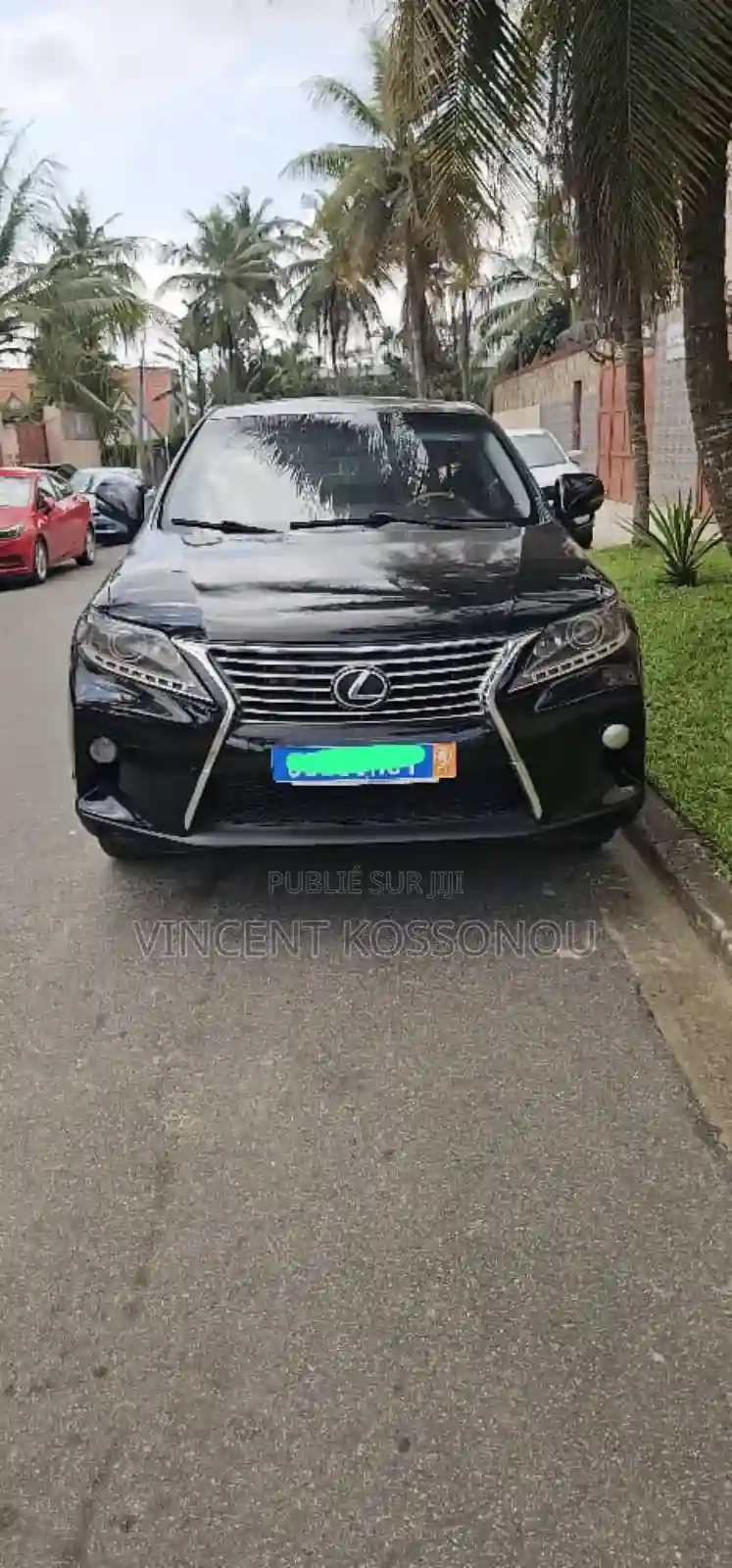 Lexus RX 350 AWD 2012 Noir - Vue 5