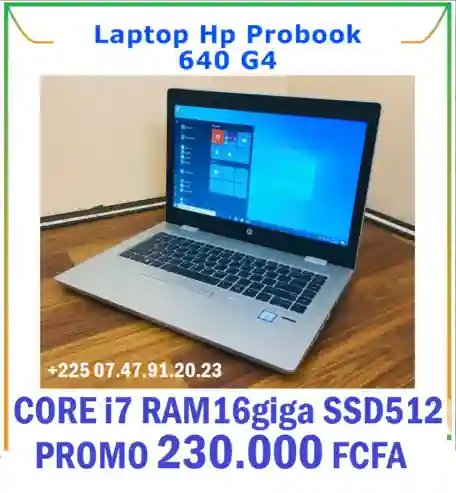 HP Probook G4 Core I7 RAM 16giga 0747912023 - Vue 3