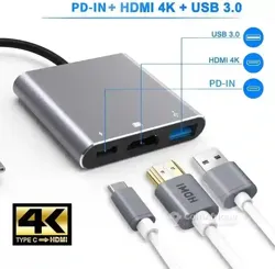 Chargeur Type-c hub 3-en-1