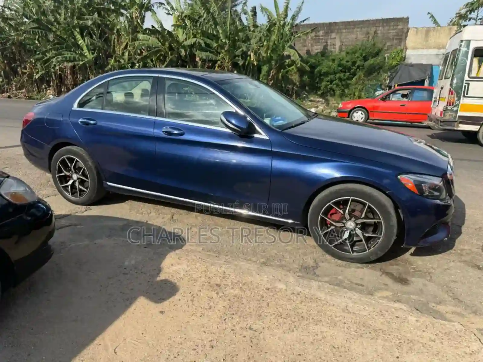Mercedes-benz C300 Base 4matic Sedan AWD (20l 4cyl 7A) 2016 Bleu