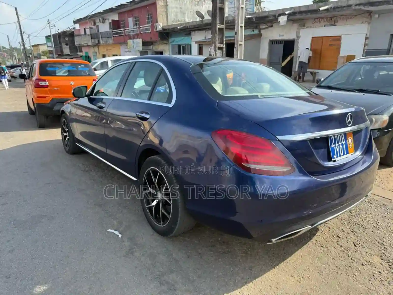 Mercedes-benz C300 Base 4matic Sedan AWD (20l 4cyl 7A) 2016 Bleu - Vue 12