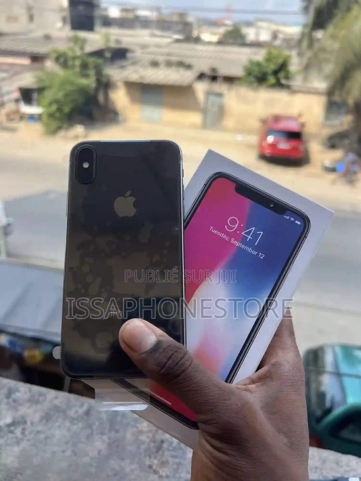 Apple Iphone X 64 GB Noir - Vue 2