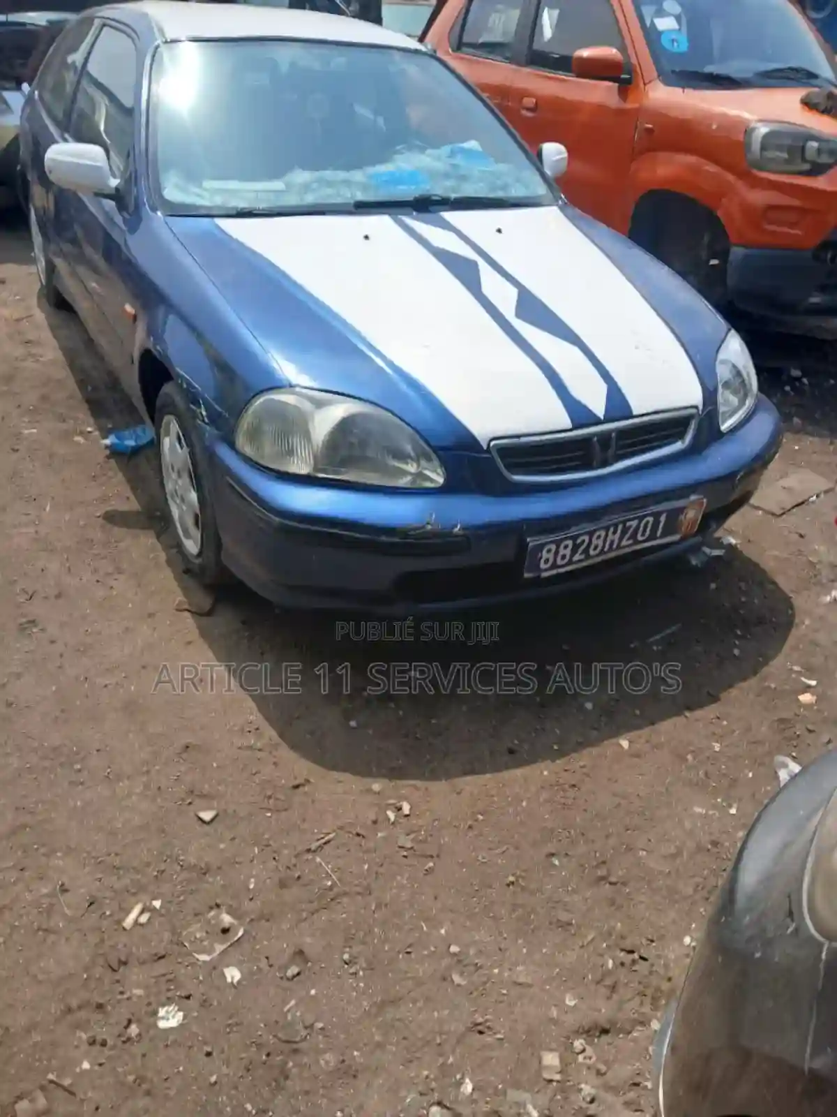 Honda Civic 2002 Bleu - Vue 6