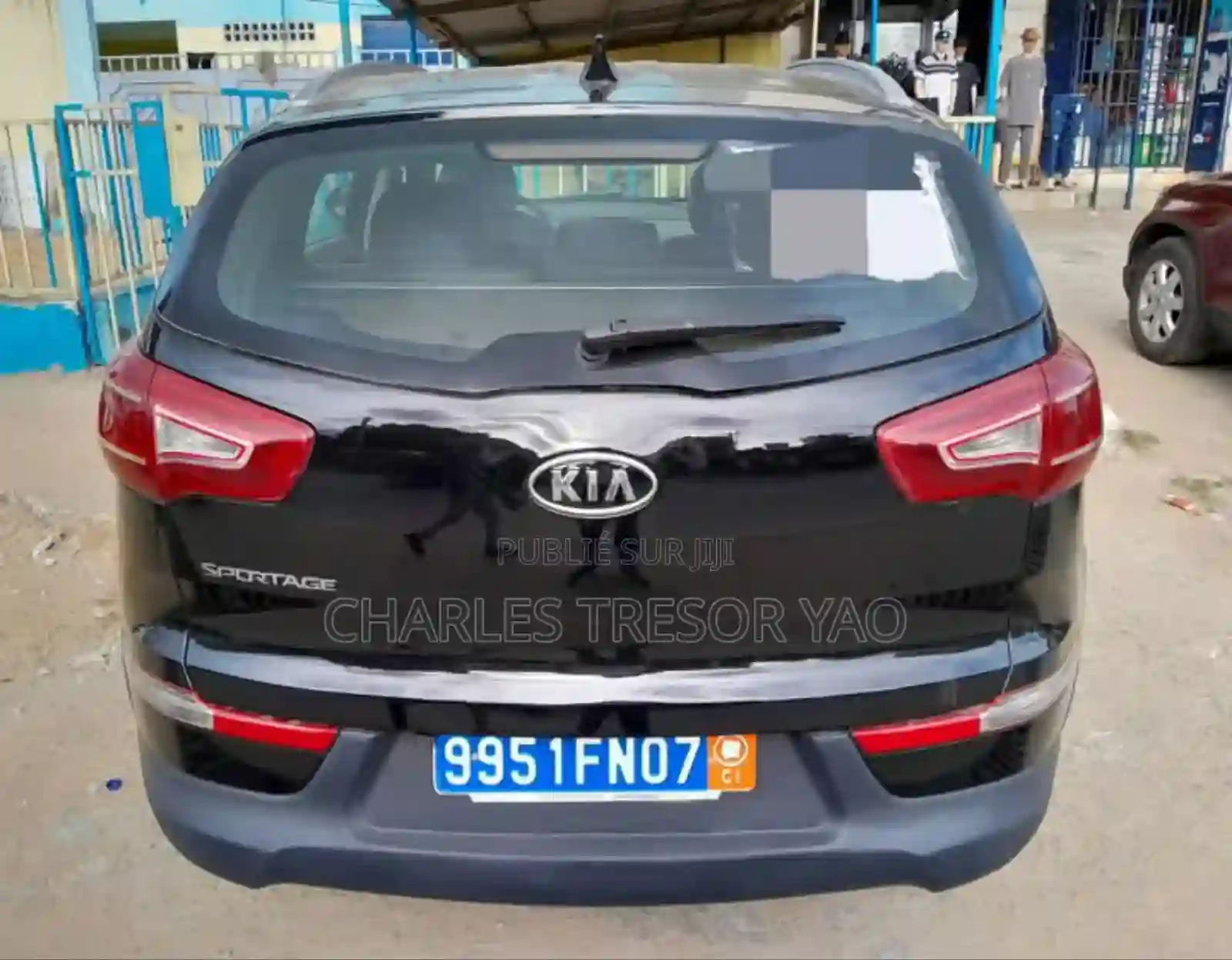 Kia Sportage EX 4dr SUV (24l 4cyl 6A) 2012 Noir