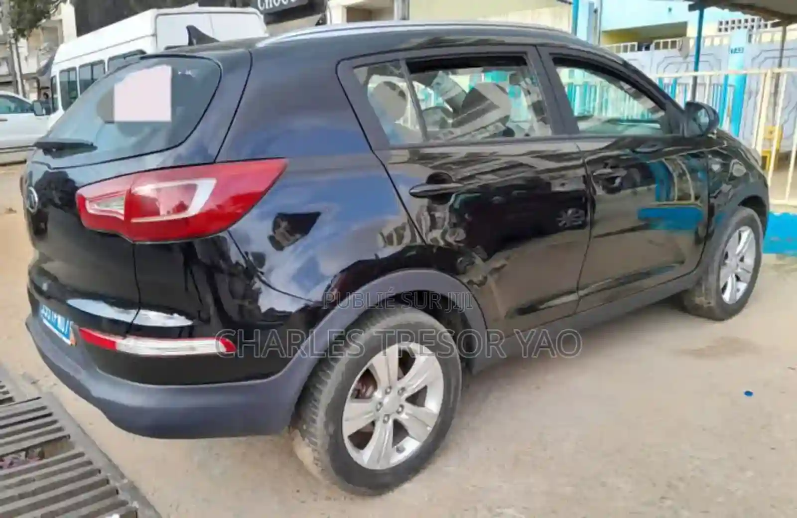 Kia Sportage EX 4dr SUV (24l 4cyl 6A) 2012 Noir - Vue 3