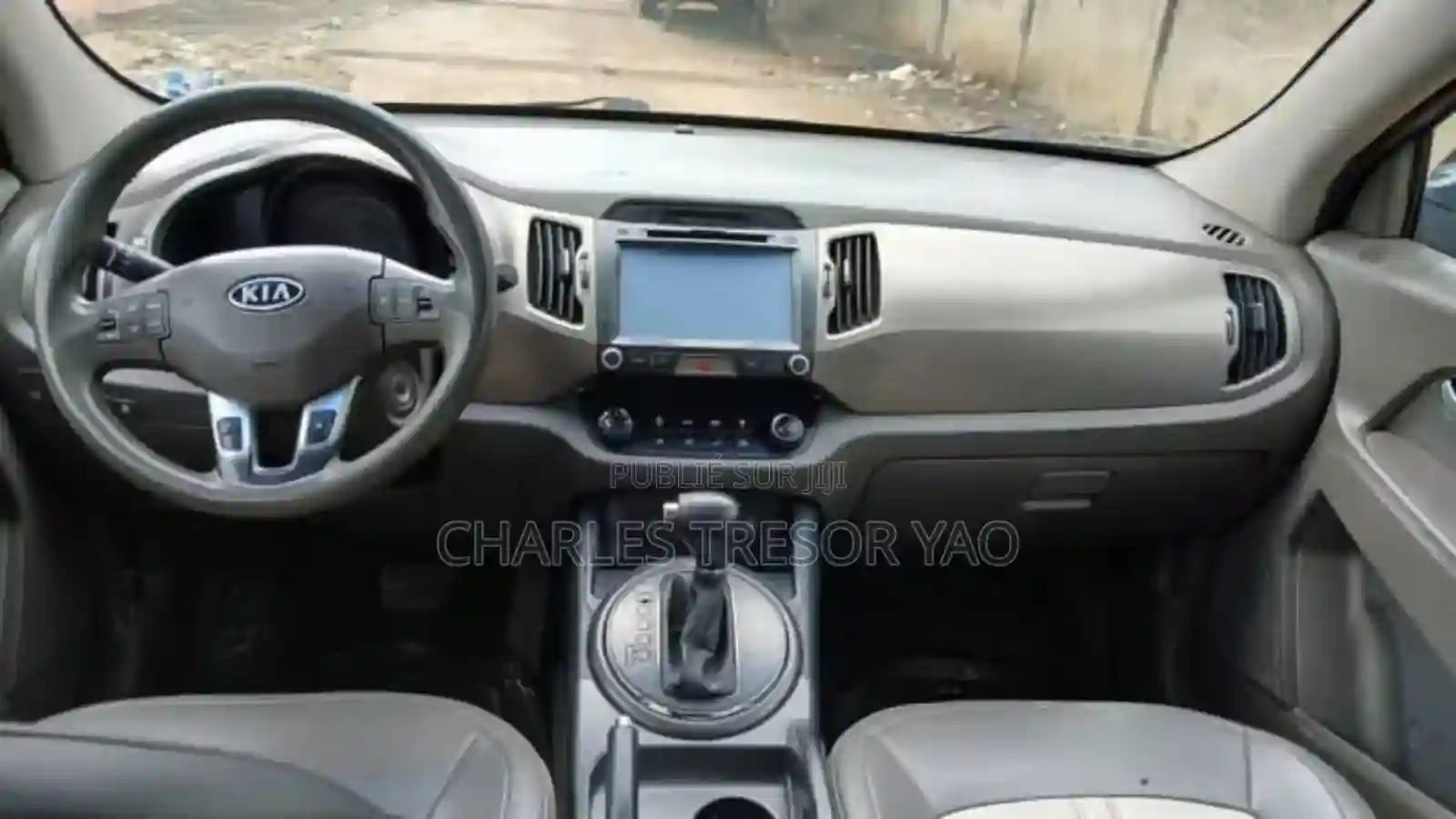 Kia Sportage EX 4dr SUV (24l 4cyl 6A) 2012 Noir - Vue 4