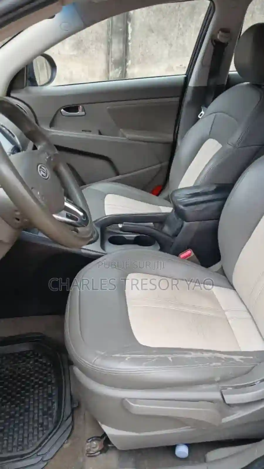 Kia Sportage EX 4dr SUV (24l 4cyl 6A) 2012 Noir - Vue 5
