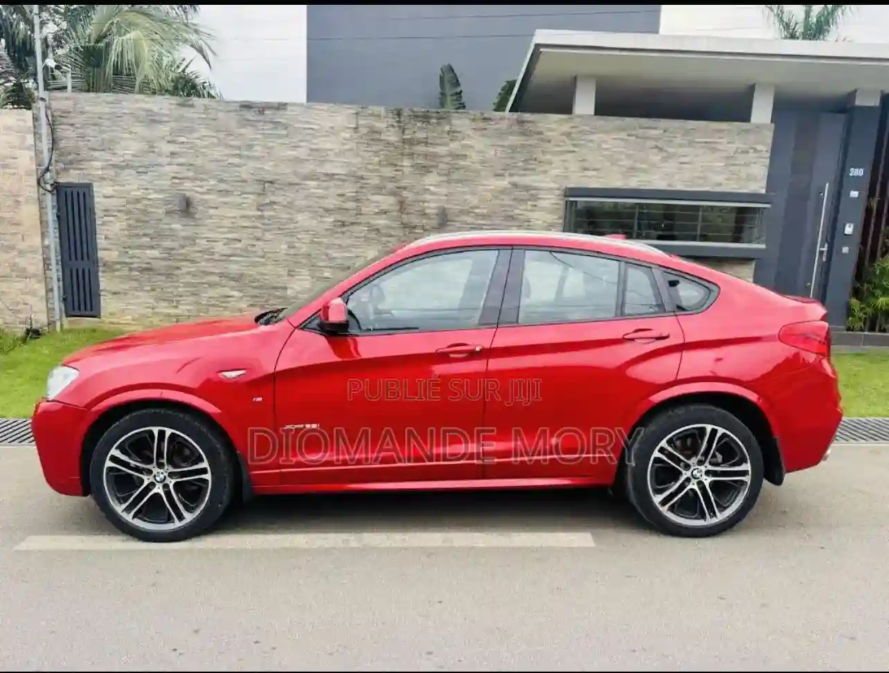 BMW X4 Xdrive28i 2017 Rouge - Vue 2