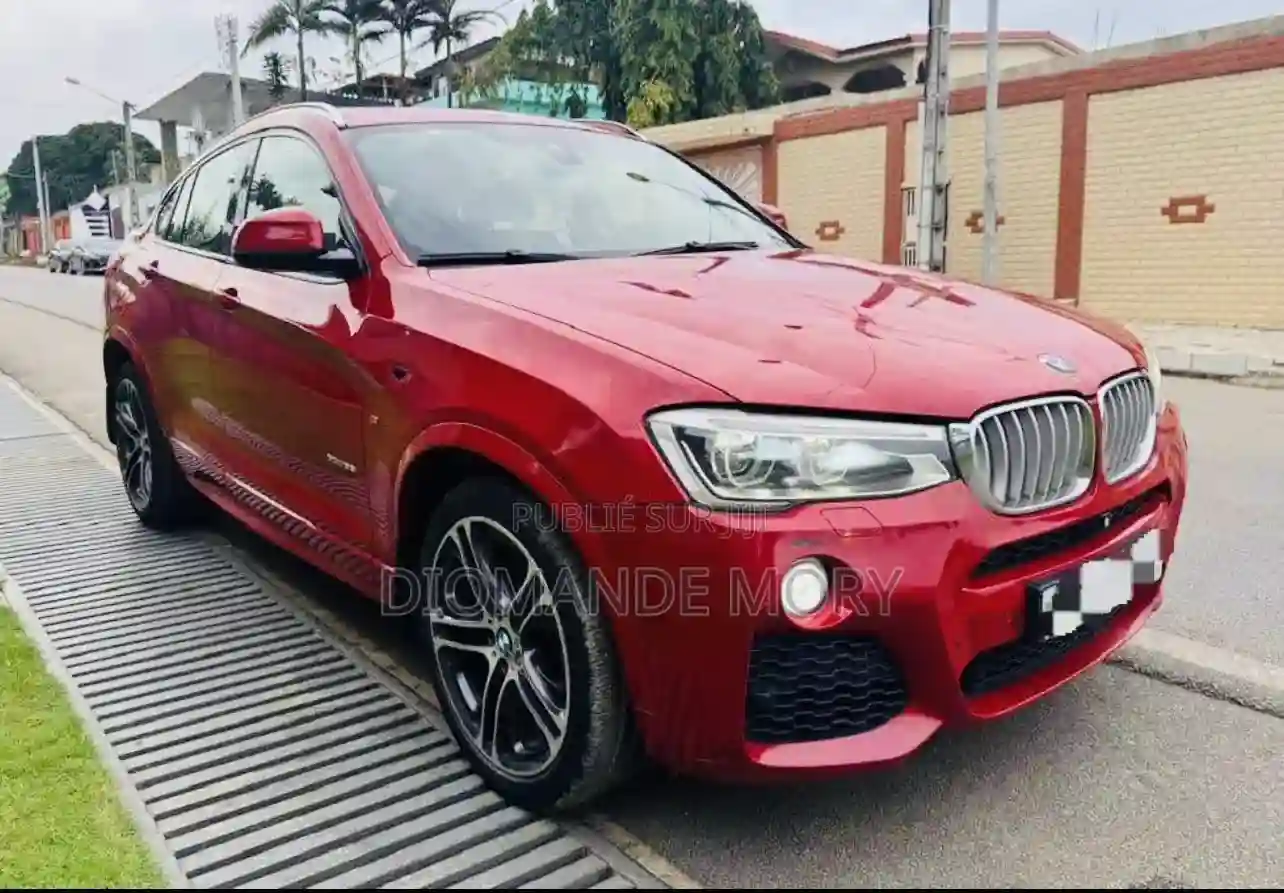 BMW X4 Xdrive28i 2017 Rouge - Vue 5