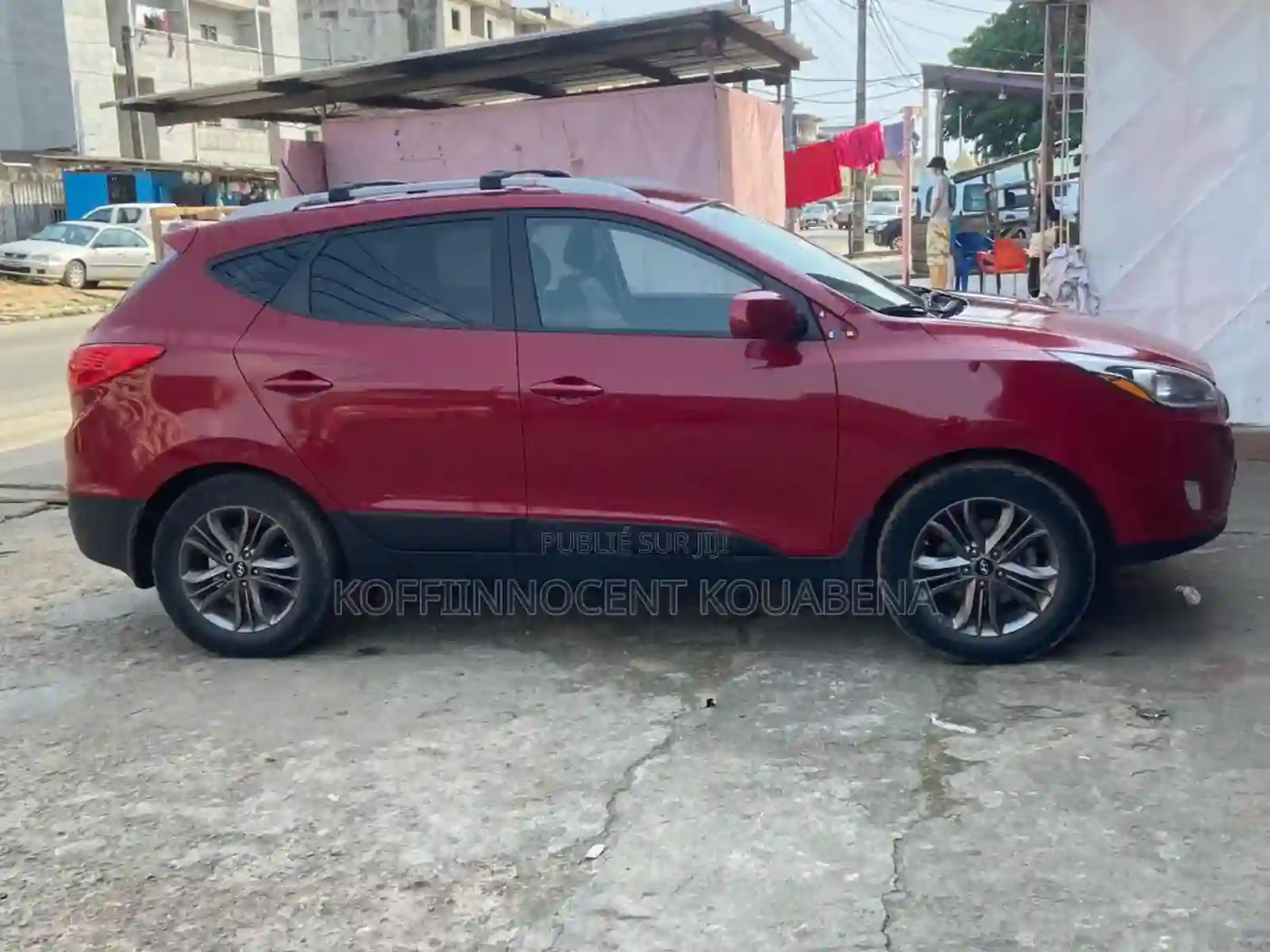 Hyundai Tucson Limited AWD 2015 Rouge