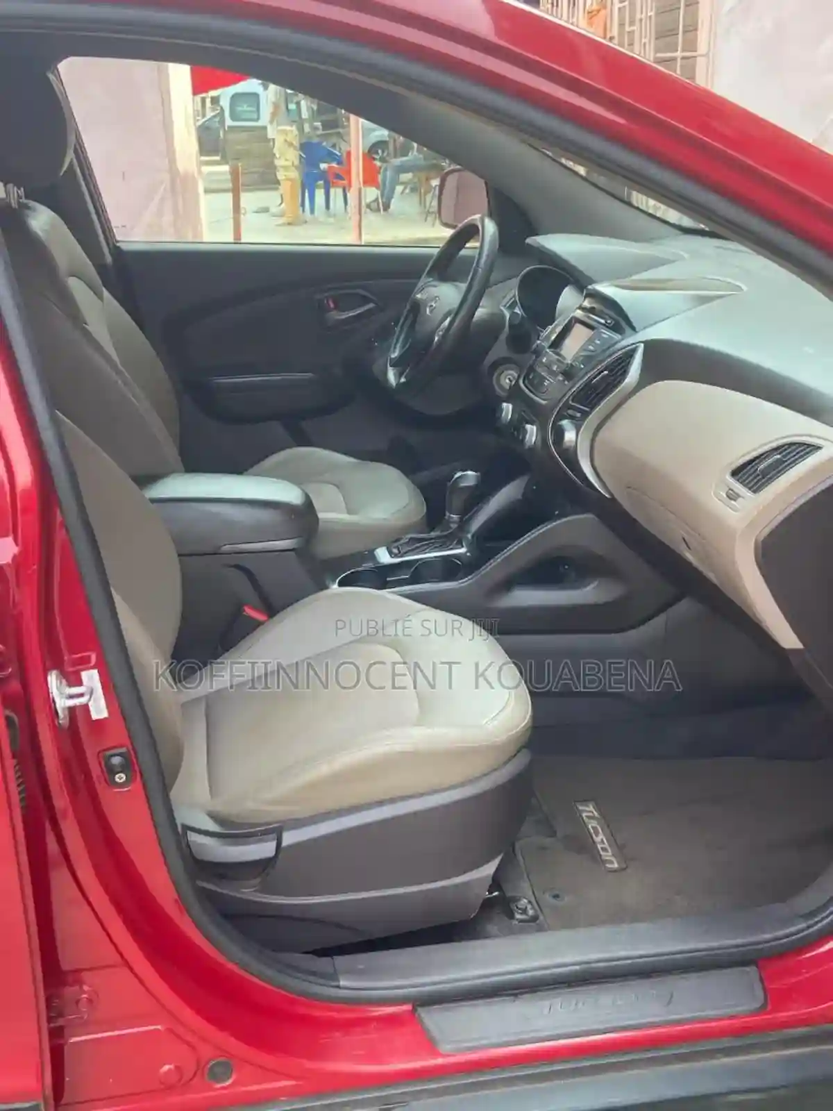 Hyundai Tucson Limited AWD 2015 Rouge - Vue 4