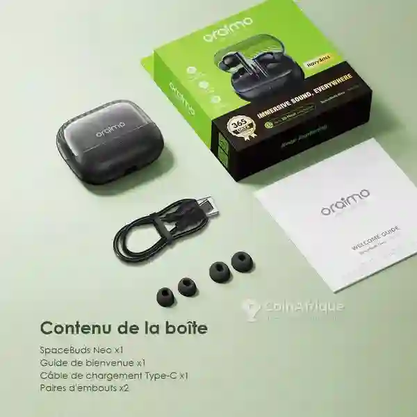 Oraimo Spacebuds Neo - Ecouteur Bluetooth