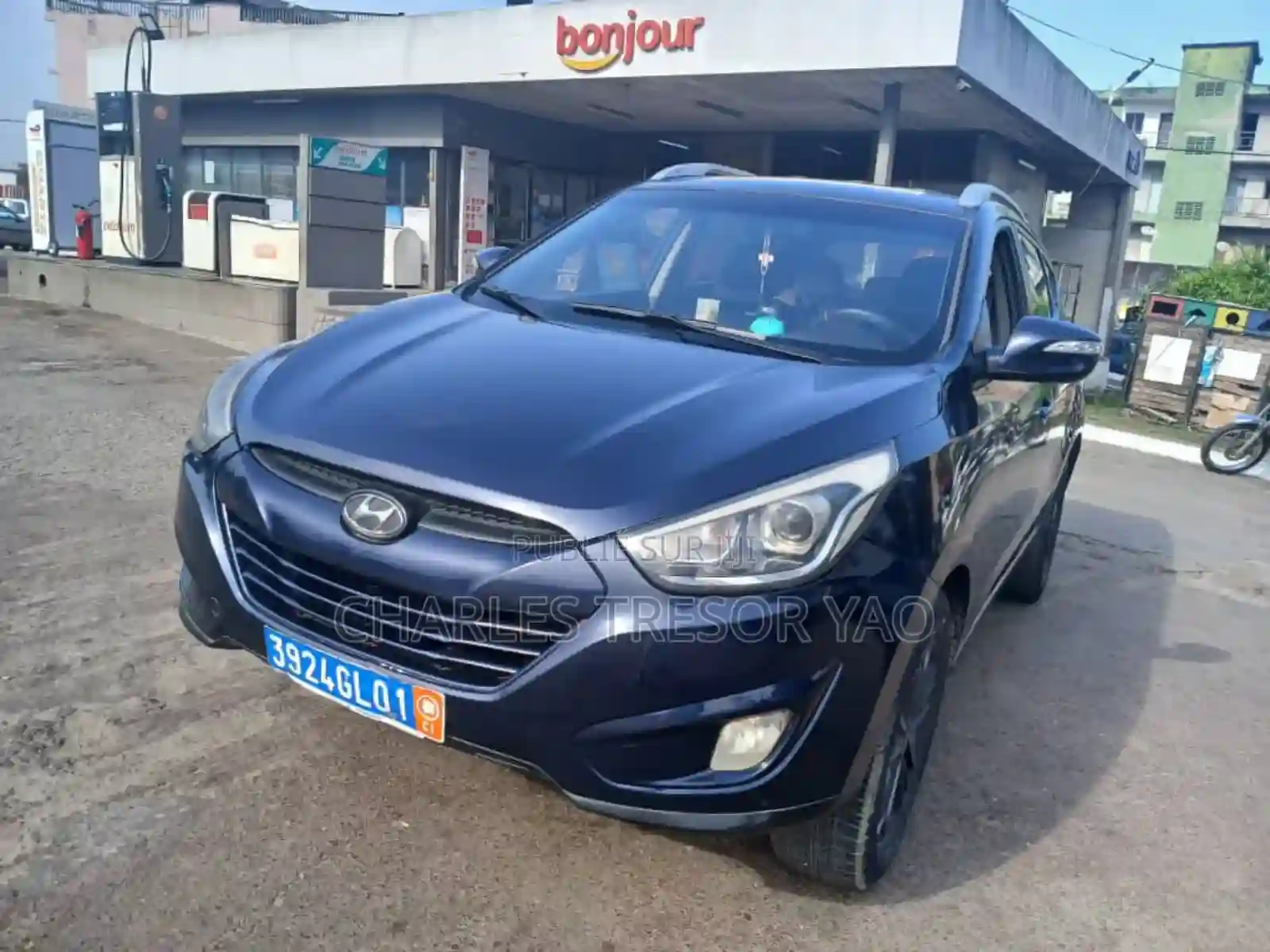 Hyundai Tucson Limited AWD 2014 Noir - Vue 1