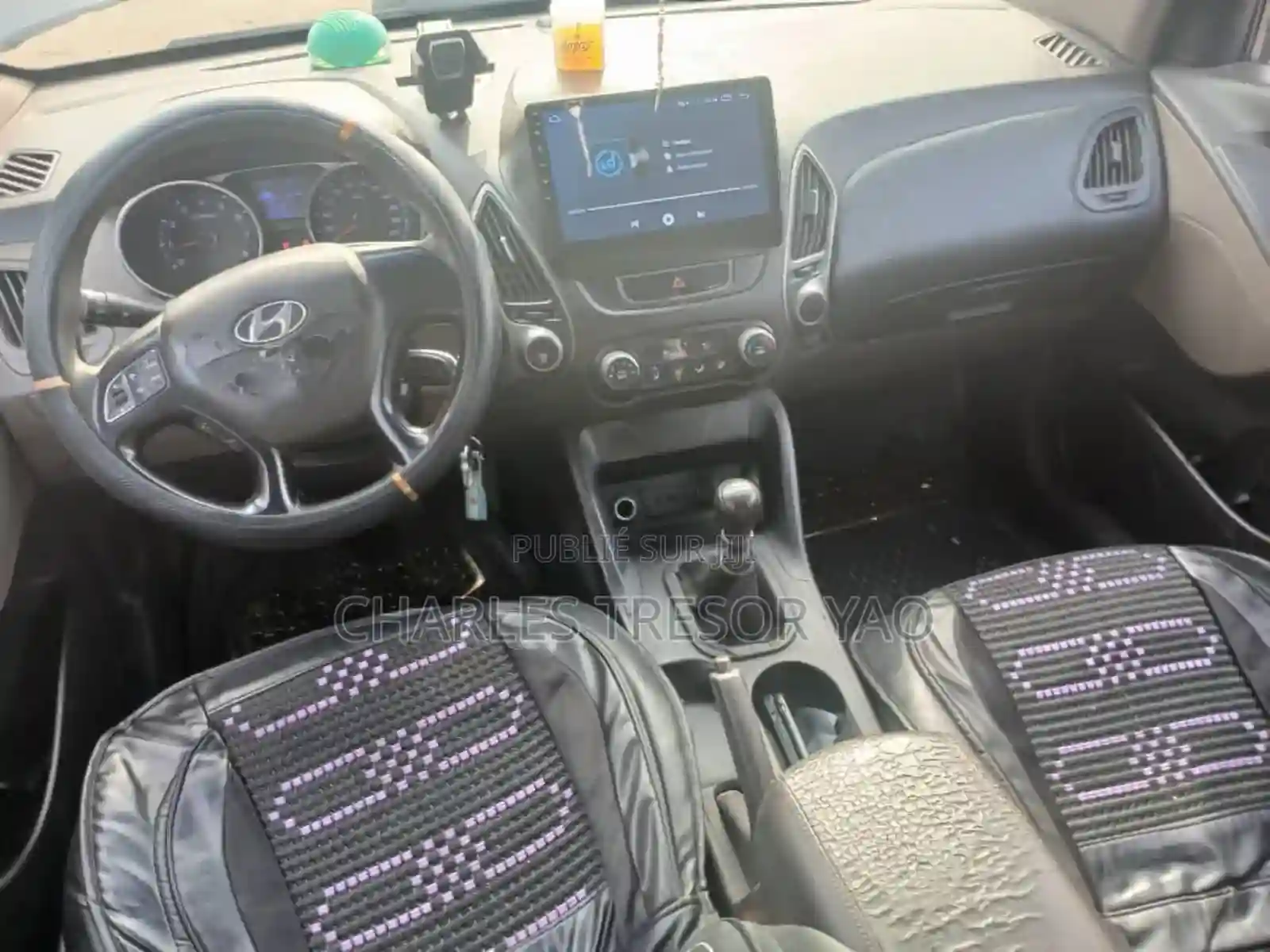 Hyundai Tucson Limited AWD 2014 Noir - Vue 2