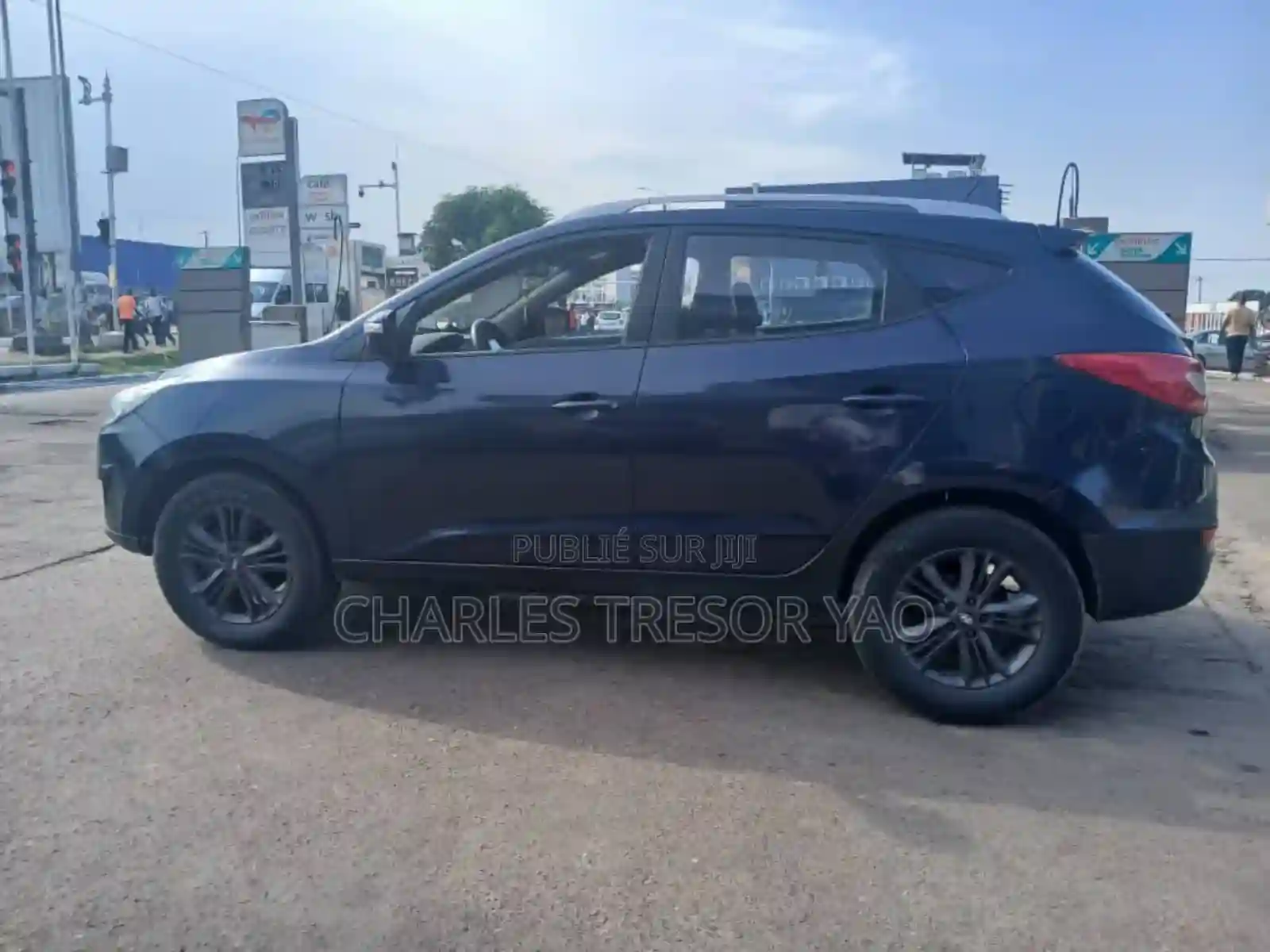 Hyundai Tucson Limited AWD 2014 Noir - Vue 3