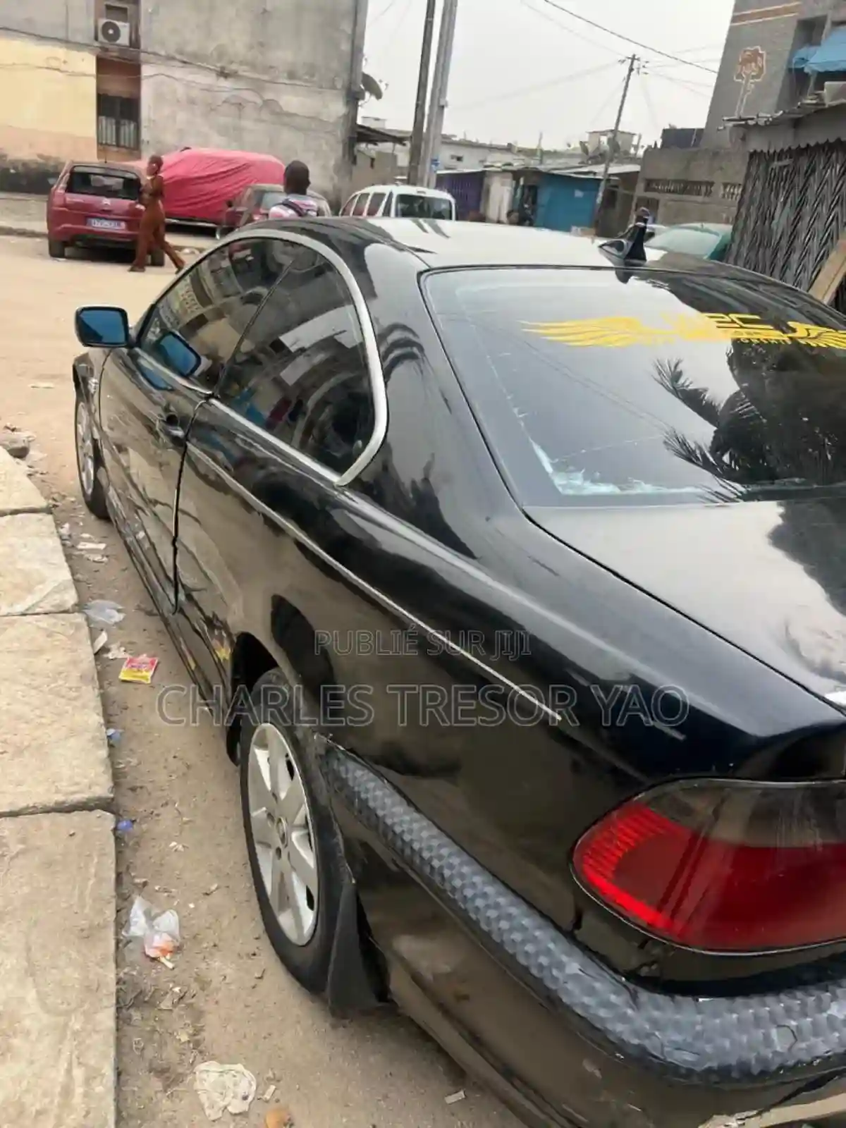 BMW 3 Series 316i RWD 2001 Noir - Vue 4