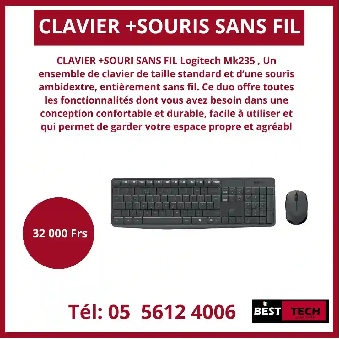 VENTE DE CLAVIERS ET SOURIS - Vue 2