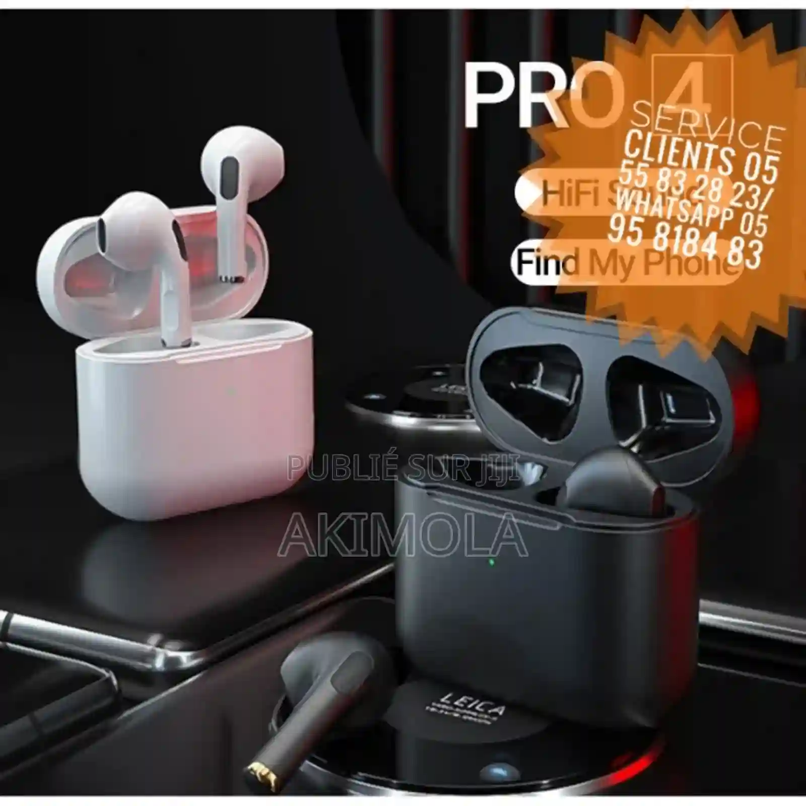 Écouteurs Pro 4 - Vue 1