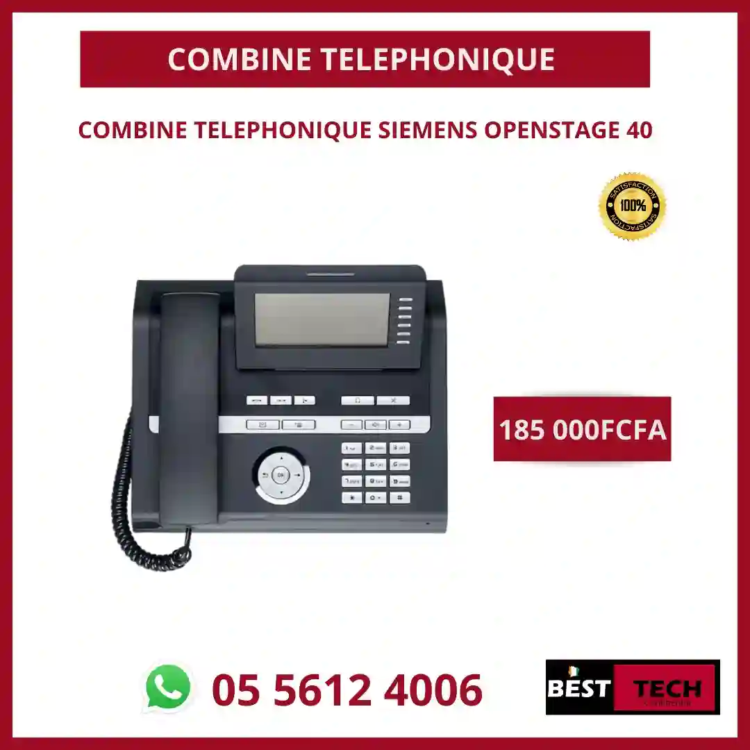 DES COMBINÉS TÉLÉPHONIQUES À VENDRE 