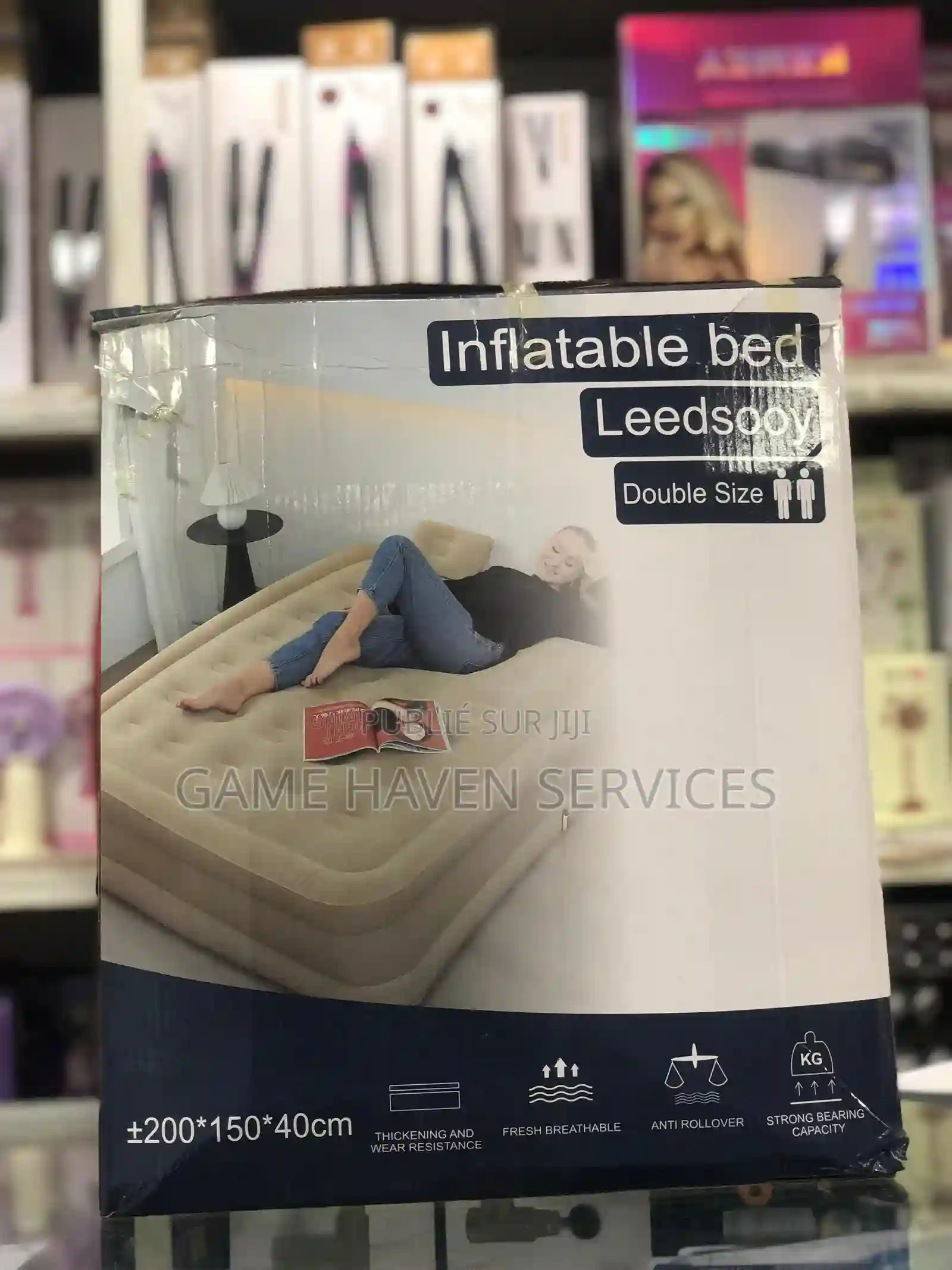 Lit Gonflable 2 Places – Confort Et Praticité en Toute Occas - Vue 2