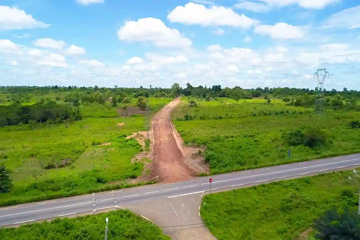 Terrain -EN Vente- Bouake Allakro - Vue 2