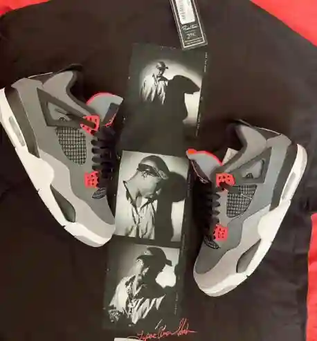 Air Jordan 4 Infrared - Vue 1