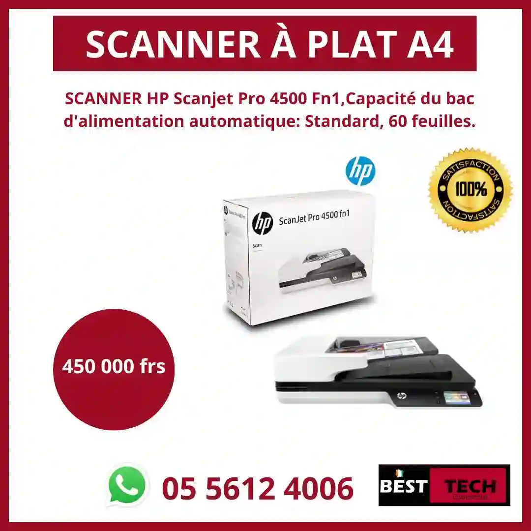 SCANNER À PLAT À VENDRE