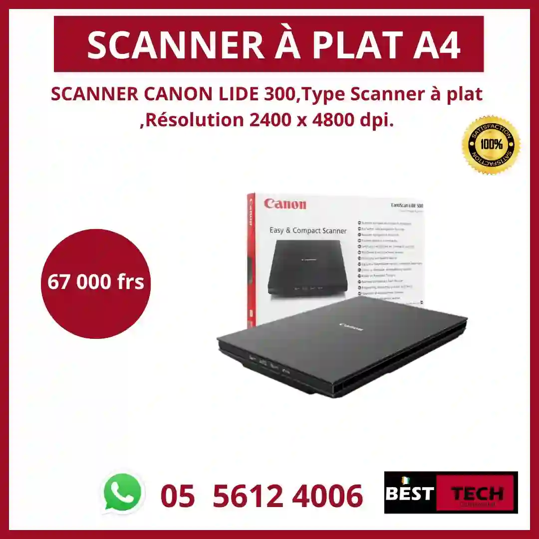 SCANNER À PLAT À VENDRE - Vue 2