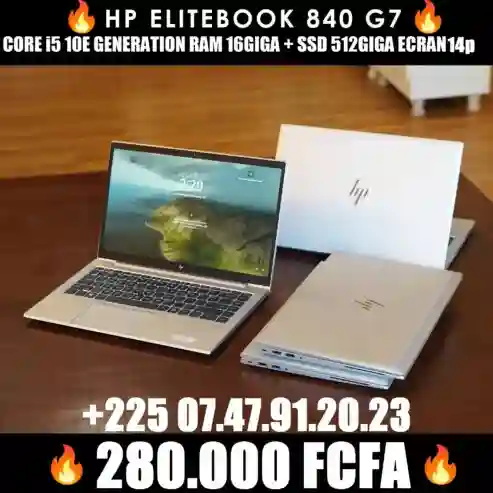 Puissant HP G7 Core i5 10e Génération 0747912023 - Vue 2