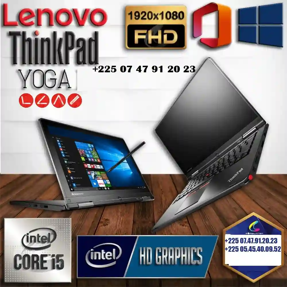 Lenovo Yoga Core i5 8E Generation 0747912023 - Vue 2